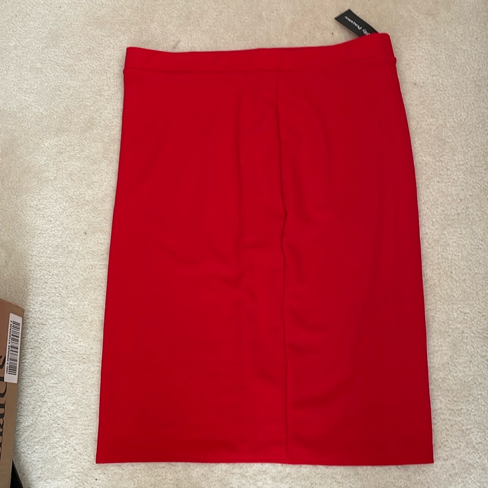 NWT Red skirt